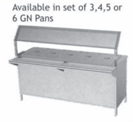 Canteen Bain Marie With Sneeze Guard